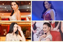 Ngượng ngùng mỹ nhân Việt diện váy xẻ cao, gặp sự cố hớ hênh