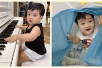 Loạt ảnh ngày nhỏ được giữ kín của con trai Đàm Vĩnh Hưng