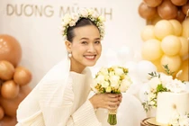 Dương Mỹ Linh rạng rỡ trong tiệc độc thân trước đám cưới