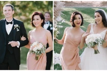 MC Kỳ Duyên gợi cảm làm phù dâu ở tuổi U60