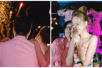 Hoa hậu Hoàn cầu 2017 Khánh Ngân tình tứ bên bạn trai giấu mặt