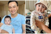 Con trai dễ thương, ai nhìn cũng mê của Chi Bảo và vợ kém 16 tuổi