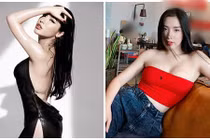 Vẻ gợi cảm của Á hậu Khánh Phương sở hữu vòng ba 1 mét