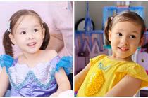 Ngắm con gái 4 tuổi quá xinh của Lan Phương và chồng Tây