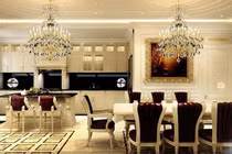 Mẫu nhà bếp biệt thự hiện đại đáng đồng tiền bát gạo nhìn muốn làm ngay