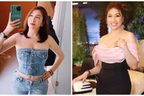 Soi nhan sắc Pha Lê hậu phẫu thuật nâng ngực, hút mỡ bụng