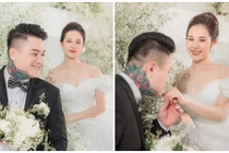 Ảnh cưới của ca sĩ Vũ Duy Khánh và bạn gái kém 10 tuổi