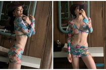 Body nóng bỏng mắt của Hoa hậu Kỳ Duyên... fan nào cũng phải khen