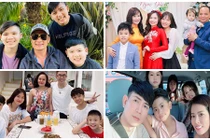 Bằng Kiều có 4 "hoàng tử"... quý ông nào đông con bậc nhất Vbiz?