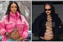 Style lộ bụng bầu... nhìn thấy mê của nữ ca sĩ giàu nhất thế giới Rihanna