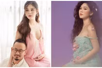 Bụng bầu vượt mặt, MC Thu Hoài vẫn gợi cảm 