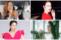 Thúy Nga và loạt sao Việt gặp tai nạn xe hơi