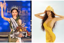 Nhan sắc Bùi Quỳnh Hoa vừa đăng quang Siêu mẫu Quốc tế