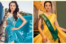 Nhan sắc 2 tân hoa hậu cùng đăng quang trong một đêm 