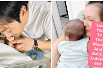 Bà xã đại gia của diễn viên Quý Bình lần đầu lộ diện sau sinh