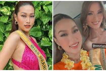 Đoàn Thiên Ân hội ngộ thí sinh Miss Grand International 2022