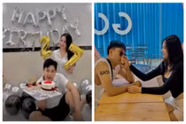 Hoài Lâm thay đổi diện mạo, rạng rỡ mừng sinh nhật tuổi 27 bên người yêu kém tuổi