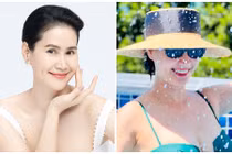 Nhan sắc đời thực của “bà trùm phản diện” Thân Thúy Hà ở tuổi U50