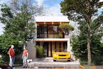 Không gian sống sang, xịn và đẳng cấp trong nhà phố 2 tầng