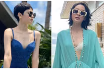 Soi style gợi cảm của Hiền Hồ giữa ồn ào thân thiết đại gia U60