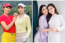 Ngọc Hân may tặng áo dài cưới... thân Đỗ Mỹ Linh thế nào?