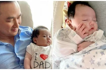 Con trai 3 tháng tuổi nhìn cưng muốn xỉu của Chi Bảo và vợ trẻ