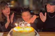 Hậu ly hôn, Đan Trường - Thuỷ Tiên cùng tổ chức sinh nhật cho con trai