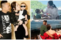 Loạt ảnh đời thường hạnh phúc của Bảo Thy bên chồng con