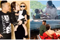 Loạt ảnh đời thường hạnh phúc của Bảo Thy bên chồng con