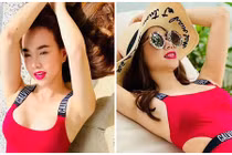 Vợ đạo diễn Victor Vũ khoe body gợi cảm nhìn phát mê