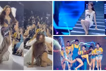 Thùy Tiên và loạt sao “vồ ếch” trên sân khấu khiến fan hốt hoảng