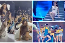 Thùy Tiên và loạt sao “vồ ếch” trên sân khấu khiến fan hốt hoảng
