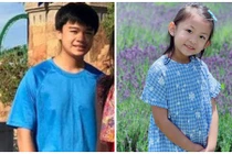 Ngắm hai con lớn phổng phao, đáng yêu của Lam Trường