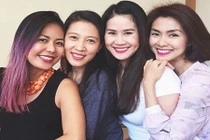 Hội bạn thân hơn chục năm của Tăng Thanh Hà