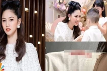 Lật quý tử trên giường, Á hậu Thanh Tú hoảng khi thấy máu đầy mặt