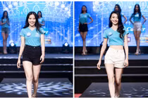 Nam Em đọ catwalk cùng dàn thí sinh Miss World Vietnam 2022