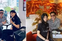 Con gái Trương Ngọc Ánh 14 tuổi đã cao ngang ngửa bố mẹ