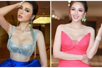 Diễm Hương mặc gợi cảm, khoe vòng một... khiến cánh mày râu “đổ gục“