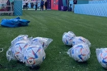 Xôn xao hình ảnh quả bóng World Cup 2022 được sạc pin