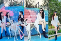 Lưu Diệc Phi khoe ảnh đi chơi cùng hội bạn gái