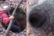 Hố sâu kỳ lạ trong rừng rậm nước Nga "dính dáng" người ngoài hành tinh? 