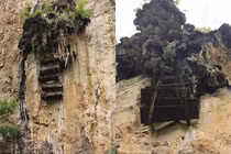 Bí ẩn trăm năm những cỗ quan tài treo ma mị ở Trung Quốc