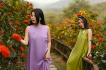 Mê mẩn khu vườn 3.000m2, rực rỡ ở ngoại thành Hà Nội