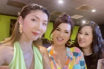 Vợ nghệ sĩ Chí Tài tươi tắn hội ngộ Ngọc Quyên và bạn bè ở Mỹ
