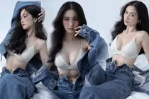 Jun Vũ đăng bộ ảnh 'hở trên kín dưới', khoe vòng 1 căng tràn