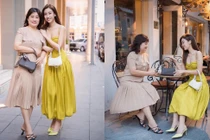 Đỗ Mỹ Linh hiếm hoi cho mẹ ruột lên sóng