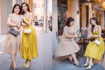 Đỗ Mỹ Linh hiếm hoi cho mẹ ruột lên sóng