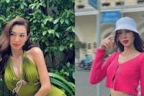 Thùy Tiên là cao thủ diện đồ màu sắc, mặc bộ nào cũng nổi bần bật