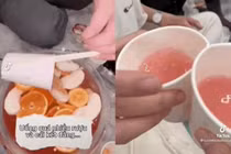 Một cô gái vừa nhập viện vì ngộ độc 'rượu trộn trái cây'