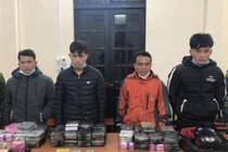 Bắt 4 đối tượng trong đường dây ma túy xuyên quốc gia